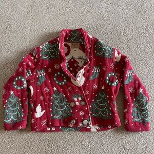 Vintage Painted Pony Festive Red and Green Holiday Jacket